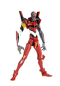 【中古】リボルテックヤマグチ No.124 エヴァンゲリオン2号機 新型装備