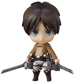 【中古】進撃の巨人 ねんどろいど エレン・イェーガー (ノンスケール ABS&PVC塗装済み可動フィギュア)