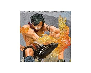 【中古】フィギュアーツZERO ポートガス・D・エース -Battle Ver. 十字火- Special Color Edition(魂ネイション2014限定)