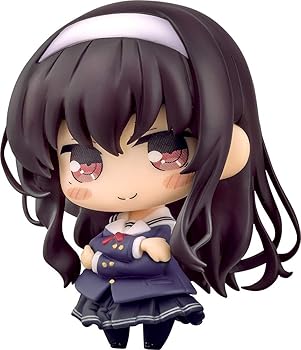 【中古】ミディッチュ 冴えない彼女の育てかた 霞ヶ丘詩羽 ノンスケール ABS&PVC製 塗装済み完成品フィギュア