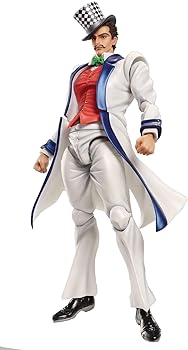 【中古】超像可動 『ジョジョの奇妙な冒険 第1部』 「ウィル・A・ツェペリ」 約160mm PVC＆ABS&ナイロン 塗装済み可動フィギュア