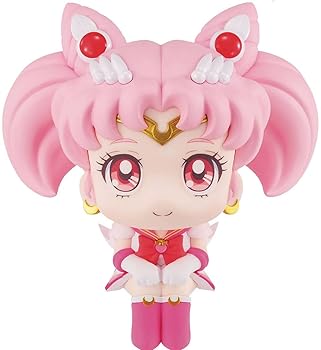 【中古】るかっぷ 美少女戦士セーラームーン スーパーセーラーちびムーン 約110mm PVC製 塗装済み完成品フィギュア