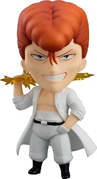 【中古】ねんどろいど 幽☆遊☆白書 桑原和真 ノンスケール プラスチック製 塗装済み可動フィギュア