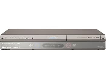 【中古】SHARP AQUOS 地上・BS・110度CSデジタルラジオ受信機積み上げる高品位テレビリコーダー HDD500GB DV-ARW25