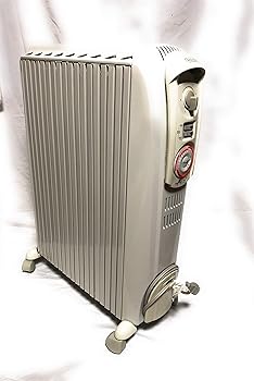 【中古】DeLonghi オイル・ラジエターヒーター 新X字型フィン9枚 DRAGON 3 D091549EF
