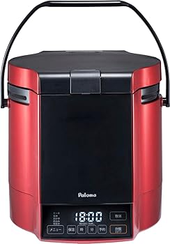 【中古】パロマ：パソコン陰電子ジャー付屁っ放り炊飯器炊き腕前(1升炊)(割り増し金赤いことx黒いこと)（LP屁っ放り）/PR-M18TR-LPG