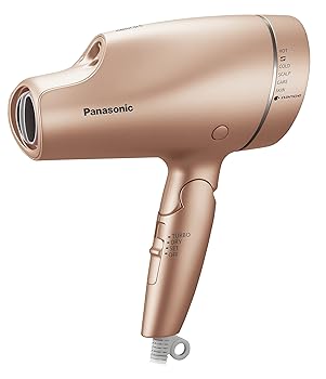 【中古】パナソニック 髪の毛ドライヤー ナノ世話をする ナノイー\u0026鉱物積み上げる 外国で相応う サクラ色ゴールド EH-NA9F-PN