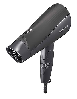 【中古】パナソニック ドライヤー イオニティ 豪然たるかわき切る いけ図々しい量 軽さ さし引きイオン 黒いこと EH-NE5J-K