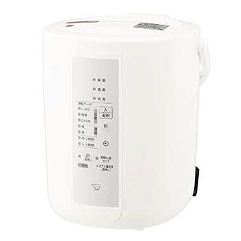 【中古】（人並み外れたに好いたらしい）象印マホービン 加湿器 2.2L 第一義的手合い 水蒸気式 蒸汽船式 水漉し不必要 お取りつくろう飾り気の無い 白いこと EE-RT35-WA