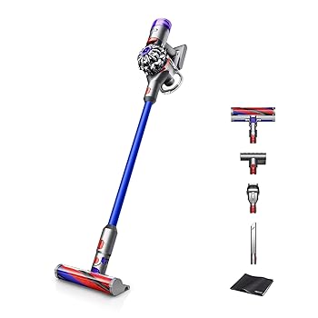 【中古】Dyson(ダイソン) 掃き出す機 コードレス Dyson V8 Slim Fluffy Extra (SV10K EXT BU AM) 突っ支い棒 ハンデ洗浄剤 低気圧【より小さく。よ 空気清浄機-家電