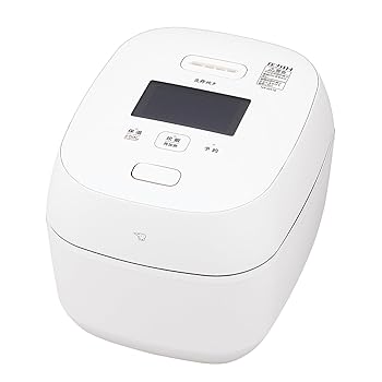 【中古】象印マホービン 炊飯器 5.5合 炎舞炊き フラッグシップモデル 日本製 お取りつくろう五線譜2点 白 NX-AA10-WZ
