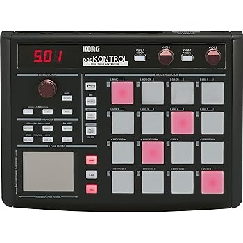 【中古】KORG MIDIコントローラー padKONTROL パッドコントロール ブラック