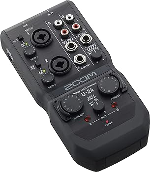【中古】ZOOM ズーム ハンディポータブルオーディオインターフェイス U-24
