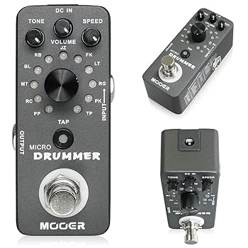 【中古】MOOER Micro Drummer ドラムマシン (ムーア マイクロドラマー)