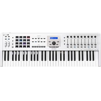 【中古】Arturia キーボード・コントローラー KeyLab mkII 61鍵盤 ホワイト