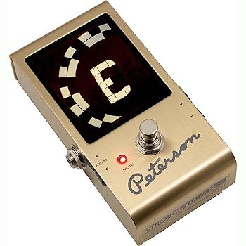 【中古】Peterson ピーターソン ペダル式ストロボ・チューナー 75周年記念限定モデル StroboStomp LE 【国内正規輸入品】