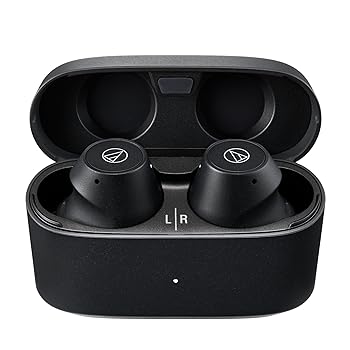 【中古】audio-technica オーディオテクニカ ワイヤレスイヤホン ノイズキャンセリング ATH-CKS30TW+(BK) マットブラック