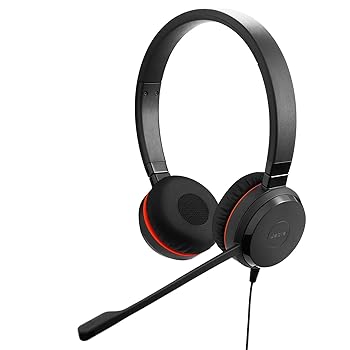 【中古】Jabra Evolve 30 II UC Stereo USB C/A 両耳 ヘッドセット USB ヘッドホン マイク付き UC ステレオ USB-C/USB-A接続 ノイズキャンセリング 一日