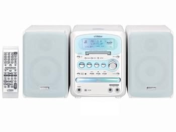 【中古】JVCケンウッド ビクター マイクロコンポーネントMDシステム ペパーミントブルー UX-QX1-A