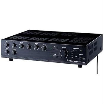 【中古】TOA 〔A-1803〕 ＰＡアンプ ３０Ｗ ２局
