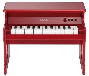 【中古】（非常に良い）KORG tinyPIANO タイニーピアノ ミニ鍵盤25鍵 レッド 自動演奏デモソングを50曲内蔵｜ハッピーストア藤岡 27,144円