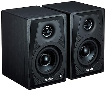 【中古】TASCAM(タスカム) VL-S3BT 2ウェイパワードモニタースピーカー ペア アンプ内蔵 PCスピーカー 小型 低遅延 Bluetooth aptX/AAC対応 音楽制作 DTM