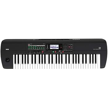 【中古】KORG ミュージック ワークステーション i3 MB アイスリー 61鍵 スーパーマットブラック 音楽制作 ステージ ライブパフォーマンス 持ち運べる軽量｜ハッピーストア藤岡