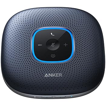 【中古】Anker PowerConf スピーカーフォン オンライン会議 テレワーク (ネイビー:メタリック)|ハッピーストア藤岡