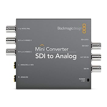 【中古】（人並み外れたに似つかわしい）Blackmagic Design Mini Converter SDI to Analog