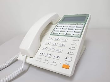 【中古】（人並み外れたに似つかわしい）TD130(W) TAMRA タムラ 漢字見せびらかす付16名取り草電話 [執務室設備] 商行為電話機