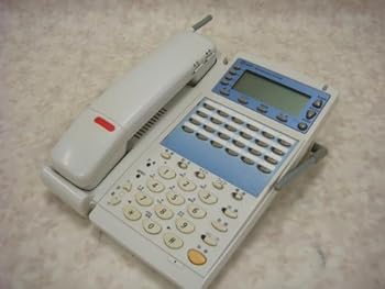【中古】（人並み外れたに似つかわしい）GX-(24)CCLBTEL-(1)(W) NTT αGX 24ボタンカールコードレスバス電話 [執務室設備] 商行為電話機 [執務室設備]