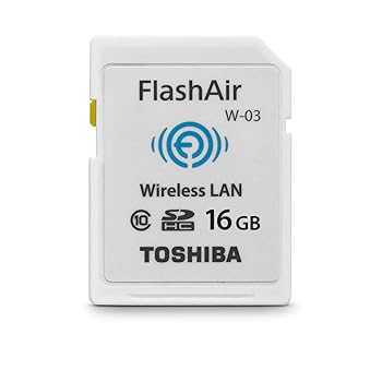 【中古】（人並み外れたに似つかわしい）TOSHIBA(東芝) 無線電話ローカルエリアネットワーク積み上げるSDHC歌留多(FlashAir) Class10 16GB 外国で包み品 SD-R016GR7AL01