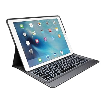 【中古】Logicool ロジクール CREATE iPad Pro 12.9インチ(第1世代)用 キーボードケース Smart Connector(スマートコネクター)搭載 バックライト Ik1200
