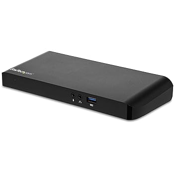 【中古】StarTech.com USB Type-Cドック Windows対応 デュアルモニタ USB-C - HDMI/DisplayPort 60W Power Delivery MST30C2DPPD