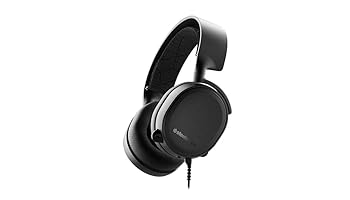 【中古】SteelSeries ゲーミングヘッドセット マイクロホン 有線 密閉型 パソコン なおなお書き5 なおなお書き4 Switch 相応う Arctis 3 61503 黒いこと