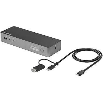 【中古】StarTech.com 縛ステイション USB-C A 2画面 4K HDMI \u0026 DP 60W PD USBこしき イーサネット 多役立つこと DK30C2DPPD [並行輸入品]