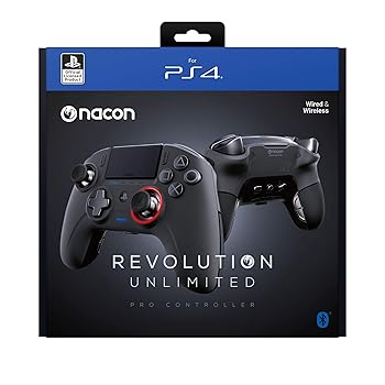 【中古】NACON Controller Esports Revolution Unlimited Pro V3 PS4 Playstation 4 / PC - Wireless/Wired - Nacon-31160 [2371-1]