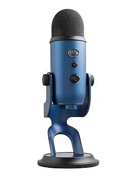 【中古】Logicool G Blue Yeti ゲーミングマイク BM400MB USB コンデンサーマイク ゲーミング 実況 ストリーミング 配信 マイク ミッドナイトブルー ブル