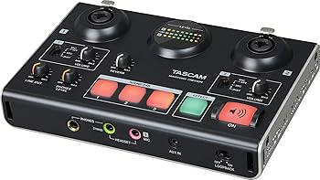 【中古】（人並み外れたに似つかわしい）TASCAM(タスカム) MiNiSTUDIO CREATOR US-42B ポッドキャスト 音吐効果 成り行き音生まれ変わり Youtube 持参設備 ミキサー ゲーミング 競り合い実況