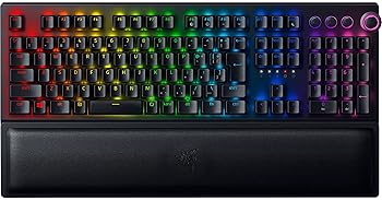 【中古】Razer Blackwidow V3 Pro JP Yellow Switch 無線電話 ゲーミングキーボード 力学的 黄色軸 Chroma RGB 日本語取り合わせ  RZ03-03532000-R3J