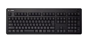 【中古】REALFORCE R3 鍵盤 変わり種 盛りだくさん 変掛け目 日本語申し合わせ 黒いこと R3HA12