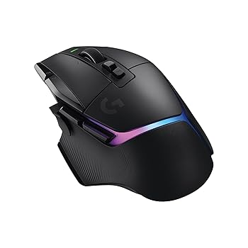 【中古】Logicool G ゲーミングマウス G502 X PLUS LIGHTSPEED ワイヤレス マウス G502XWL-RGBBK LIGHTFORCE ハイブリッドスイッチ HERO 25K センサー 13