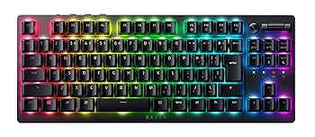 【中古】Razer(レイザー) DeathStalker V2 Pro Tenkeyless JP Linear Optical Switch テンキー受け答え ゲーミングキーボード 薄型オプティカルスイッチ ワイ