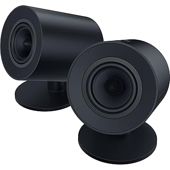 【中古】Razer レイザー Nommo V2 X 盛りだくさん範囲 2.0ch マイコンゲーミングスピーカー 3inフルレンジドライバー THX 7.1ch 最大限度音圧96dB で御部屋中に広がるオ