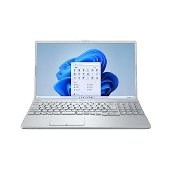 【中古】富士通 FUJITSU 万覚え帳マイコン FMV LIFEBOOK AH50/H1 ファインシルバー FMVA50H1S [15.6型 /Windows11 Home/AMD Ryzen 7 /記憶装置：16GB /SSD：2