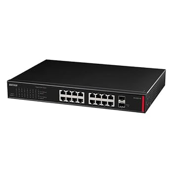 【中古】Buffalo BS-GS21続きもの BS-GS2116 黒いこと