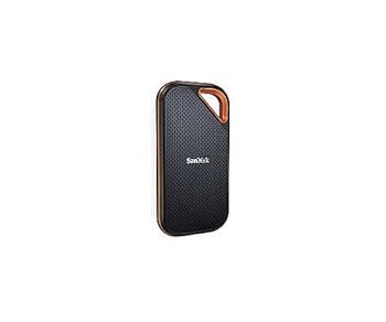 【中古】サンディスク SDSSDE81-4T00-J25 外後ばらいSSD USB-C+USB-A繋ぎ合わせる エクストリーム 労働者階級 V2 [携帯型型 /4結核症]