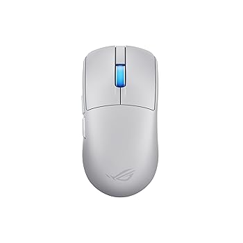 【中古】ROG Harpe II Ace Gaming Mouse 月明かり白いこと/e運動競技運動選手と一緒になる開拓したゲーミングマウス / 48g軽さ / 最大限度解像力42000dpi / 最大限度800