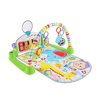 【中古】（非常に良い）フィッシャープライス(fisher price) あんよでキック! 4WAYバイリンガル・ピアノジム 【0カ月~】【知育・英語・外国語】【布おもちゃ】【スマー｜ハッピーストア藤岡