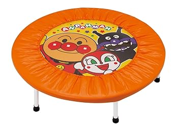 【中古】アガツマ(AGATSUMA) アンパンマン ぴょんぴょんジャンプ 男女子用 円形 オレンジ